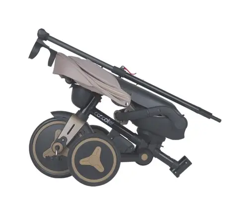Coccolle Urbio Plus foldable tricycle Mocha Beige