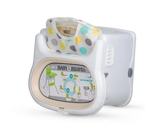 Coccolle Ziti Grey Stars Maitinimo kėdutė