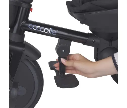 Coccolle Urbio Plus foldable tricycle Smoked Pink