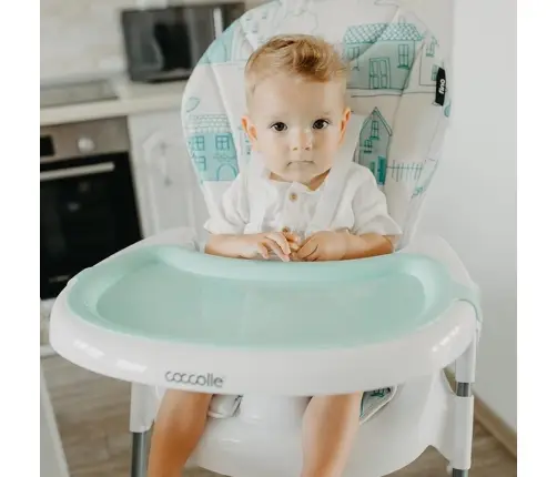 Coccolle Fino Pastel Turquoise Стульчик для кормления