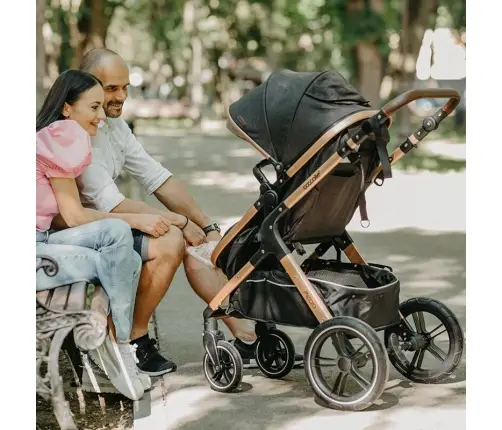 Convertible travel system 3in1 Coccolle  Melora Diamond black