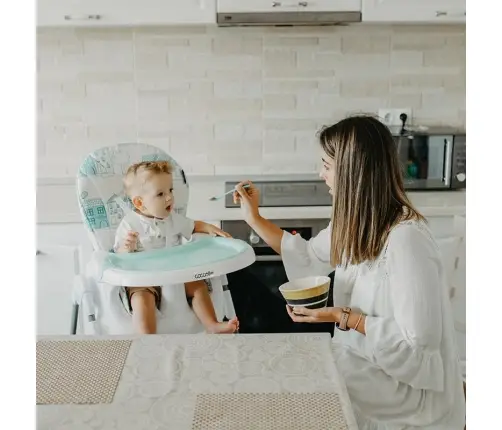 Coccolle Fino Pastel Turquoise Стульчик для кормления