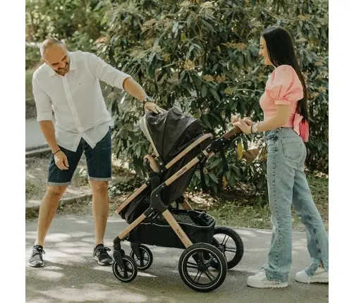 Convertible travel system 3in1 Coccolle  Melora Diamond black