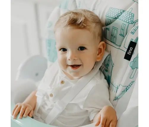 Coccolle Fino Pastel Turquoise Стульчик для кормления