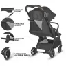 Autofold Sport Stroller Coccolle Arella Jet black