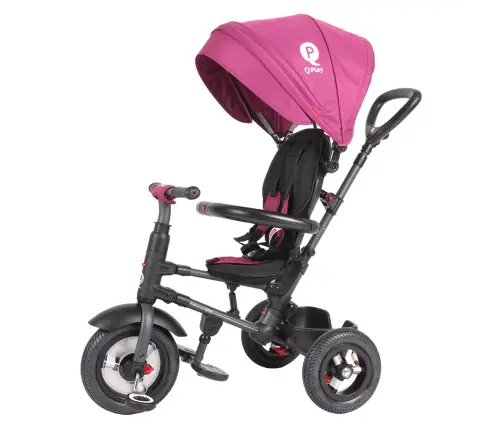 Qplay Rito AIR Tricycle with rubber inflated wheels Violet