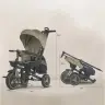 Coccolle Urbio Plus foldable tricycle Basil Green