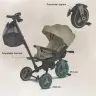Coccolle Urbio Plus foldable tricycle Basil Green