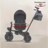 Coccolle Urbio Plus foldable tricycle Jet Black