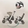 Coccolle Urbio Plus foldable tricycle Mocha Beige