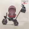 Coccolle Urbio Plus foldable tricycle Smoked Pink