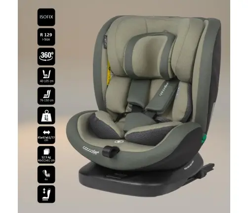 iSize 40-150 cm Coccolle Mydo Moss green