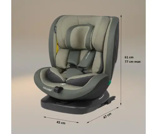 iSize 40-150 cm Coccolle Mydo Moss green