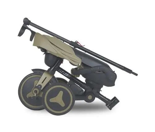 Coccolle Urbio Plus foldable tricycle Basil Green