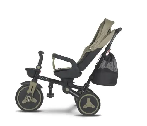 Coccolle Urbio Plus foldable tricycle Basil Green