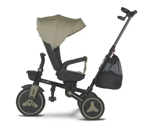 Coccolle Urbio Plus foldable tricycle Basil Green