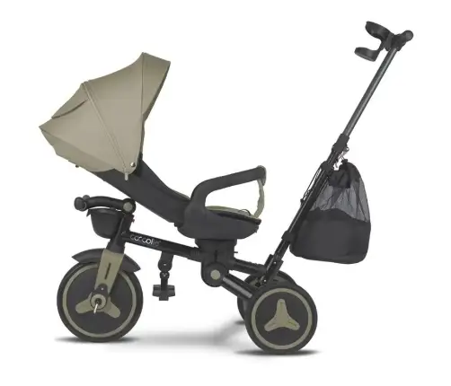 Coccolle Urbio Plus foldable tricycle Basil Green