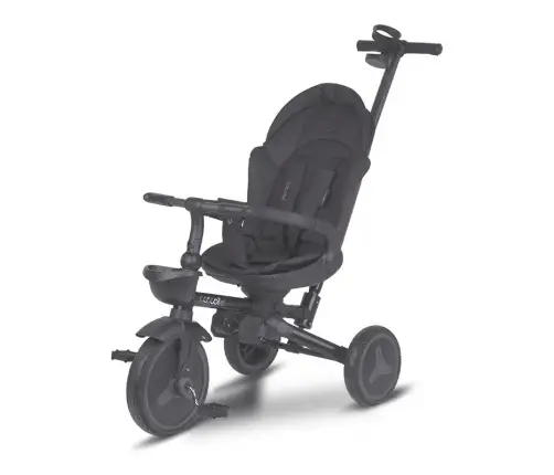 Coccolle Urbio Plus foldable tricycle Jet Black
