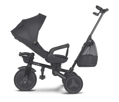 Coccolle Urbio Plus foldable tricycle Jet Black