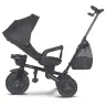 Coccolle Urbio Plus foldable tricycle Jet Black