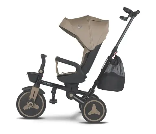 Coccolle Urbio Plus foldable tricycle Mocha Beige