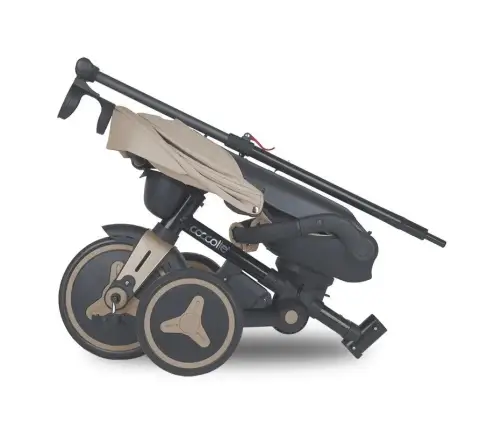Coccolle Urbio Plus foldable tricycle Mocha Beige