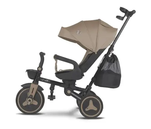 Coccolle Urbio Plus foldable tricycle Mocha Beige