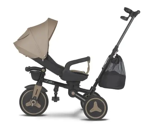 Coccolle Urbio Plus foldable tricycle Mocha Beige