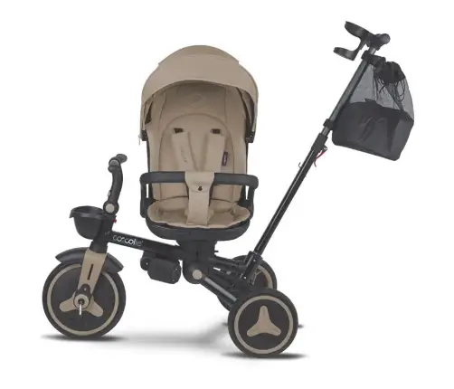 Coccolle Urbio Plus foldable tricycle Mocha Beige