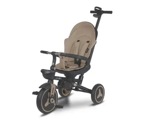 Coccolle Urbio Plus foldable tricycle Mocha Beige