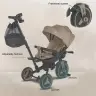 Coccolle Urbio Plus foldable tricycle Mocha Beige