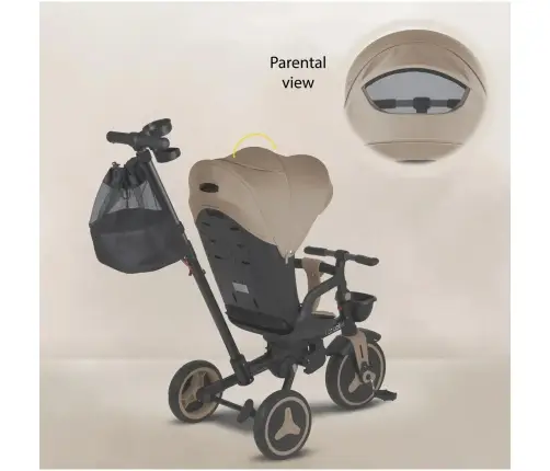 Coccolle Urbio Plus foldable tricycle Mocha Beige