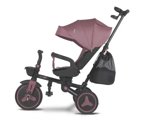 Coccolle Urbio Plus foldable tricycle Smoked Pink