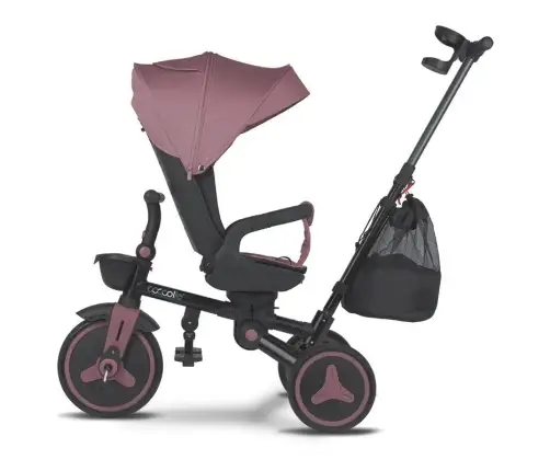 Coccolle Urbio Plus foldable tricycle Smoked Pink