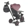 Coccolle Urbio Plus foldable tricycle Smoked Pink