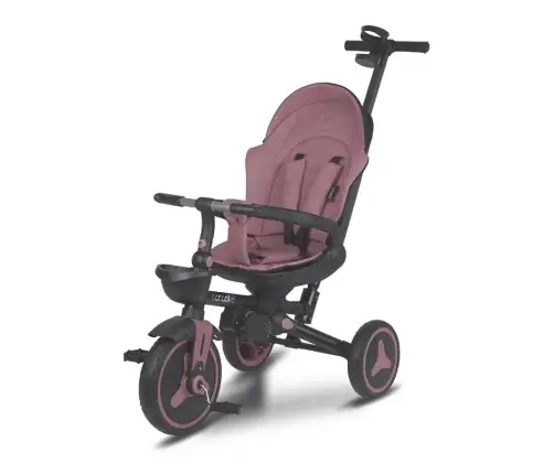 Coccolle Urbio Plus foldable tricycle Smoked Pink