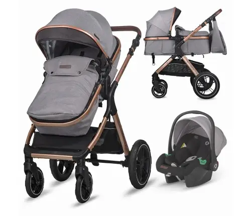 Convertible travel system  3in1 Coccolle Melora Moonlit grey