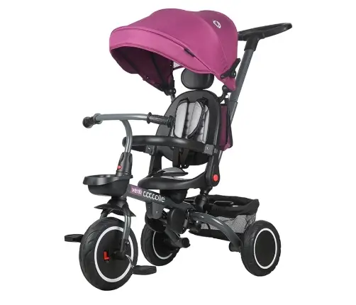 Multifunctional tricycle Coccolle Venti Magenta