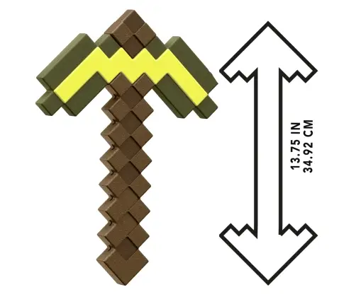 Minecraft Basic Roleplay Gold Pickaxe JCV18