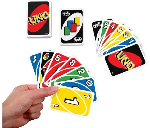 Uno Card Game Display W2087