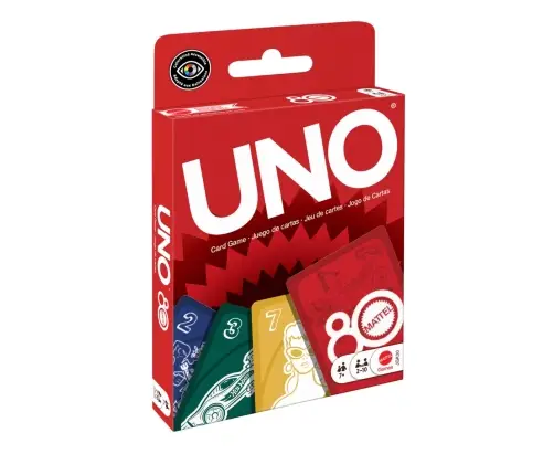 UNO Mattel 80th Ruby Red JGK30