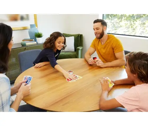 Uno Card Game Display W2087