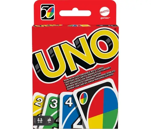 Uno Card Game Display W2087