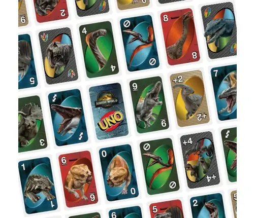 UNO Jurassic World 4 JFT28