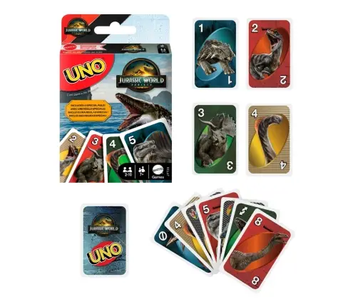 UNO Jurassic World 4 JFT28