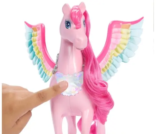 Barbie A Touch Of Magic vienradzis lelle Pegasus rotaļlieta HLC40