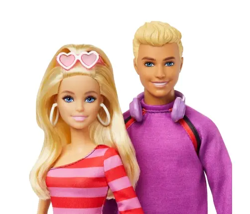 Barbie & Ken Fashionistas 2-pack HXK90