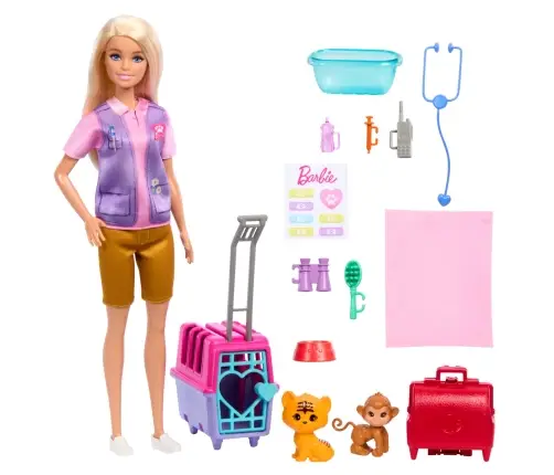 Barbie Animal Rescue & Recover Playset HRG50