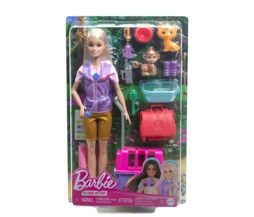 Barbie Animal Rescue & Recover Playset HRG50