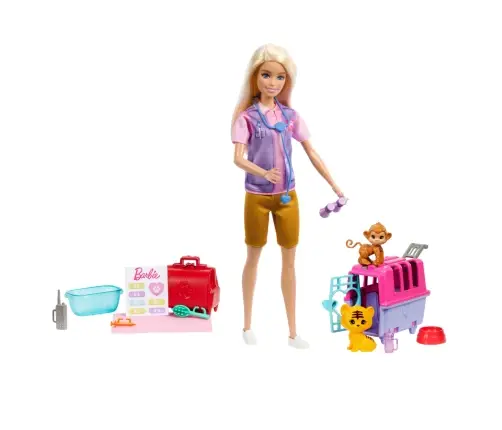 Barbie Animal Rescue & Recover Playset HRG50